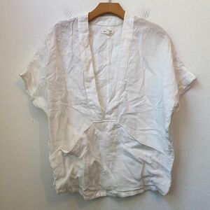 SILENCE AND NOISE URBAN OUTFITTERS WHITE BLOUSE